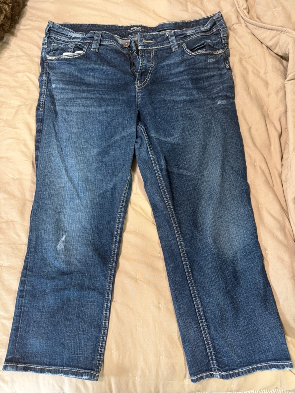 Silver Jeans Classic Cropped Women's Jeans - Stretch